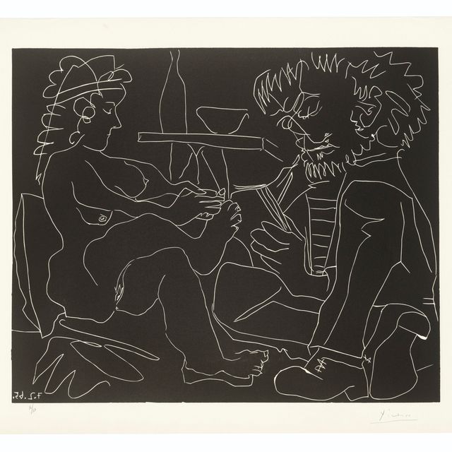 Pablo Picasso — Выбор десерта и модели для вводной части