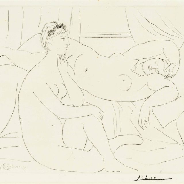Pablo Picasso — Возвращающиеся женщины из "Ла Сюит Воллар"