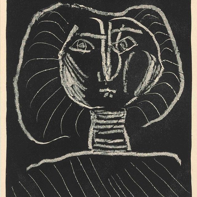 Pablo Picasso — Тет-а-тет с темной женщиной (ч. 376; Фрагмент 2)