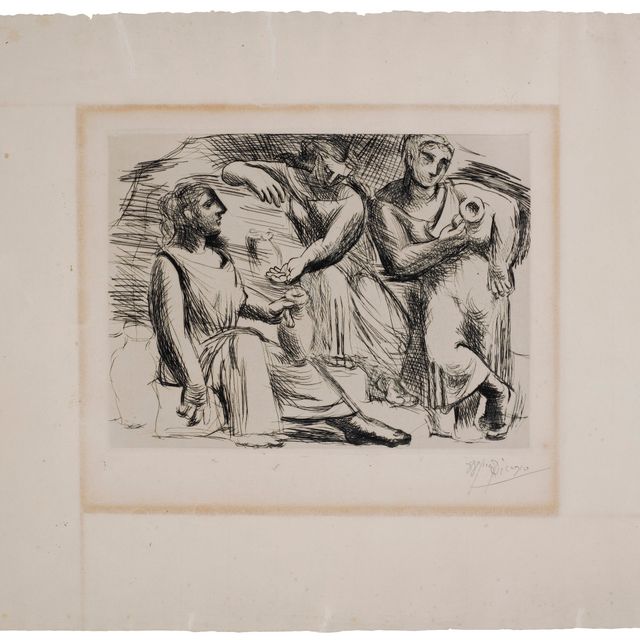 Pablo Picasso — Источник в Лос-Анджелесе
