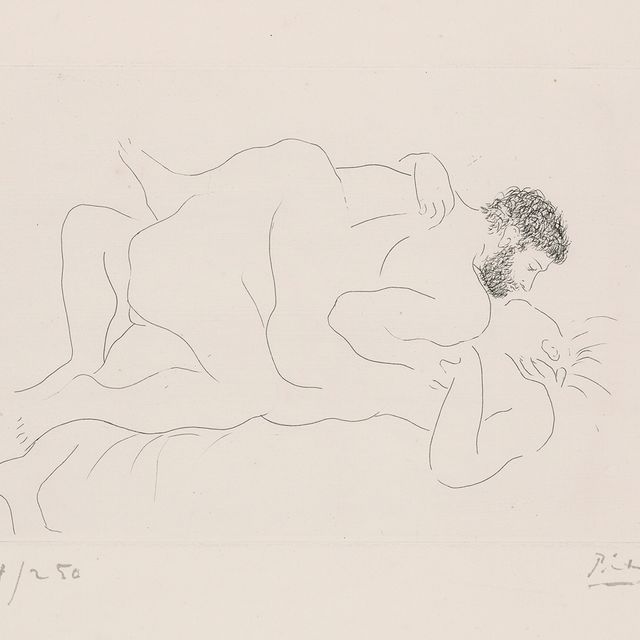 Pablo Picasso — Мужчина и женщина