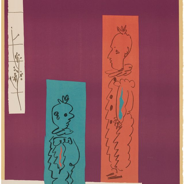 Pablo Picasso — Двое клоунов