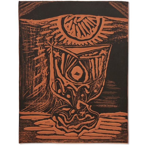 Pablo Picasso — Жизнь рядом с лампой (A.R. 519)