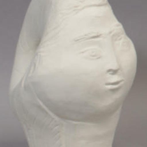 Pablo Picasso — Женская голова, увенчанная цветами (A.R. 236)