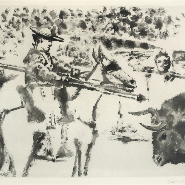 Pablo Picasso — Ле Пикадор (B. 692; Ba. 894 Bb1)