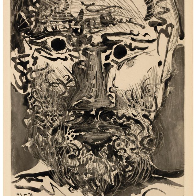 Pablo Picasso — "Тет-а-тет с человеком барбу", от: Сейбл Муван