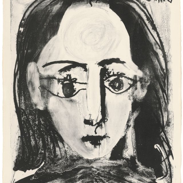 Pablo Picasso — Молодое женское лицо