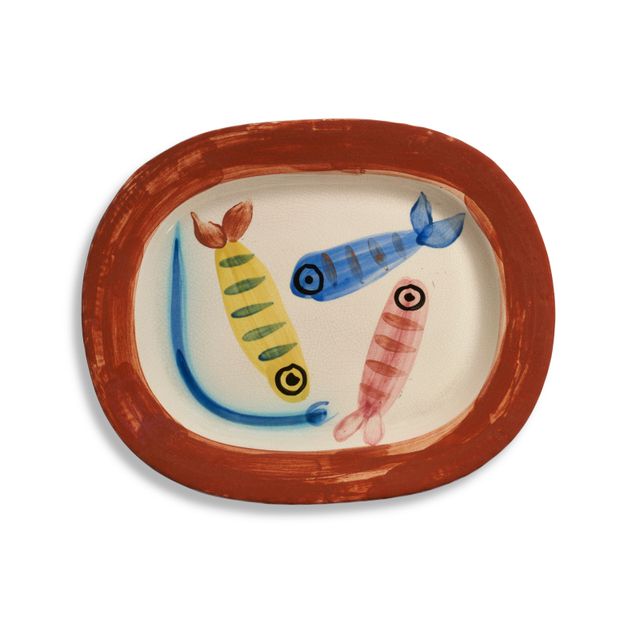 Pablo Picasso — Многоцветные кристаллы Quatre poissons (A.R. 31)