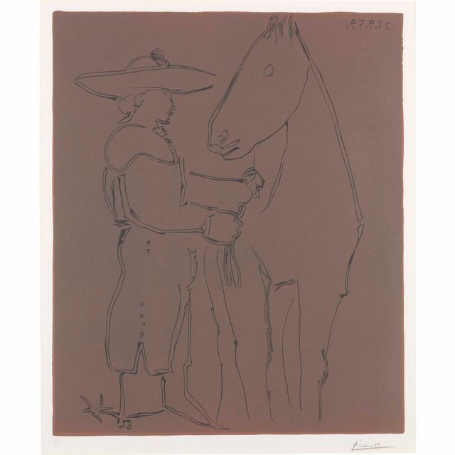 Pablo Picasso — Пикадор и рыцарь