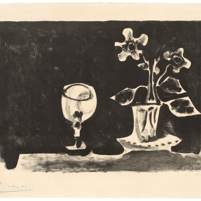 Pablo Picasso — Смерть природы в огне и цветах