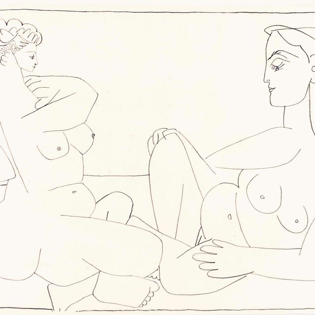 Pablo Picasso — Две женщины на пляже (Мурло 273; Блох 789)