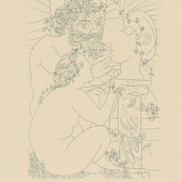 Pablo Picasso — Скульптор, модель для наращивания и личной скульптуры, от: La Suite Vollard