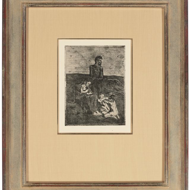 Pablo Picasso — Нищие из "Свиты Сальтимбанков"