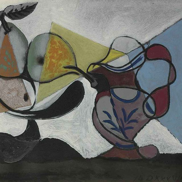 Pablo Picasso — Натюрморт с фруктами
