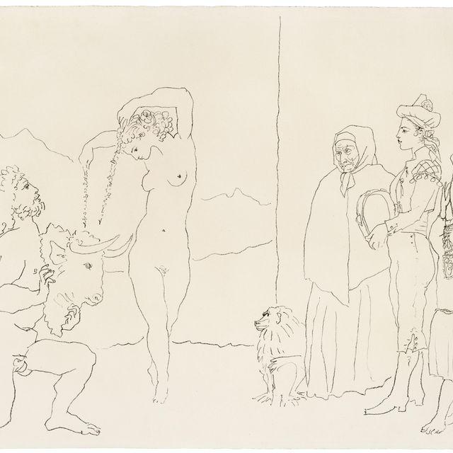Pablo Picasso — Танец бандерилий