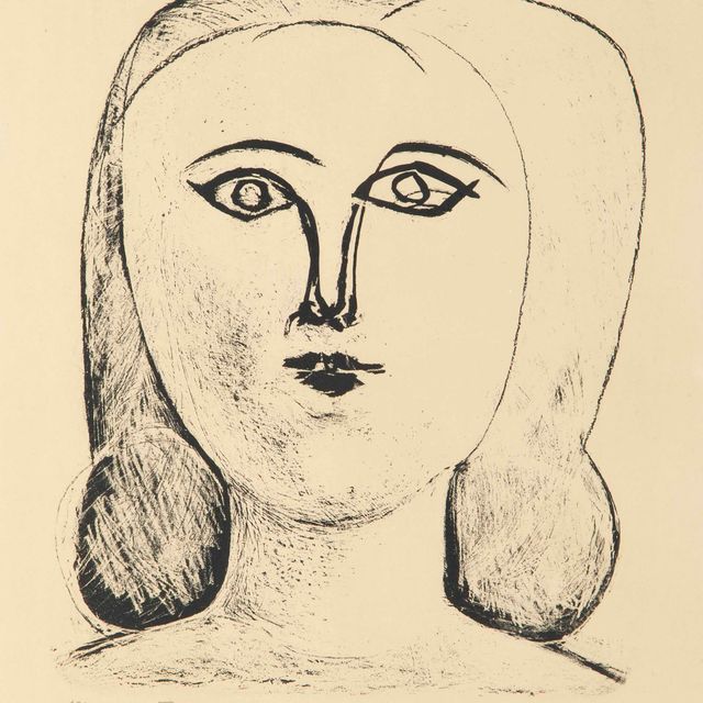Pablo Picasso — Наедине с молодой девушкой