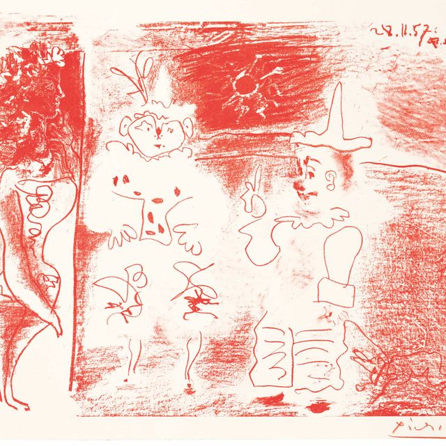 Pablo Picasso — Экюер и клоуны