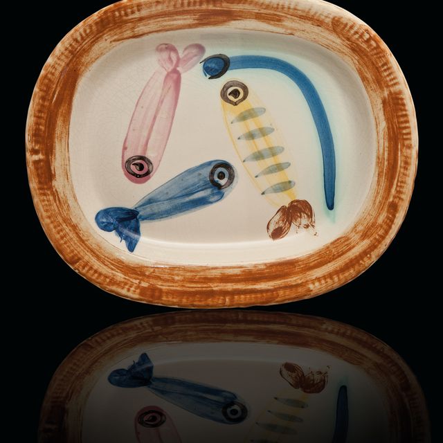 Pablo Picasso — Многоцветные кристаллы Quatre poissons (A.R. 31)