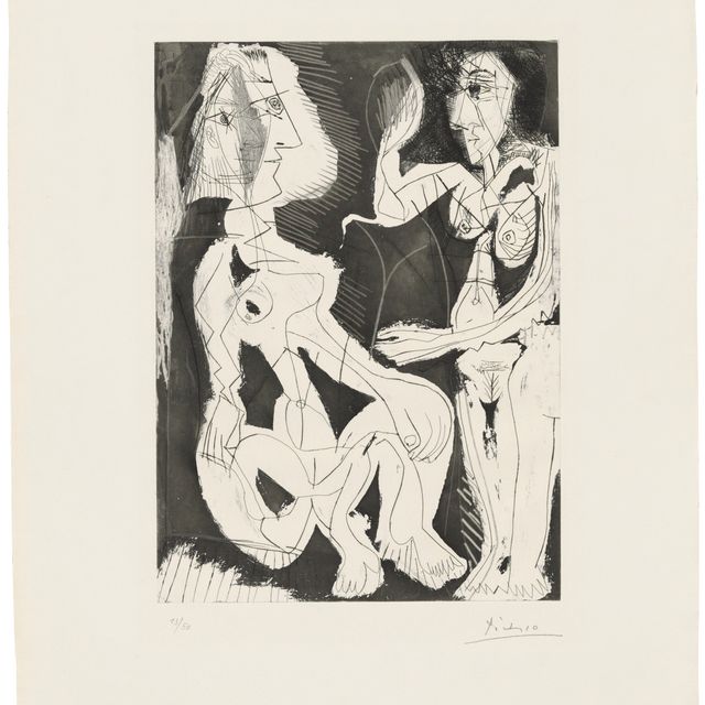 Pablo Picasso — Двое женщин в мире, фото III от: Sable Mouvant