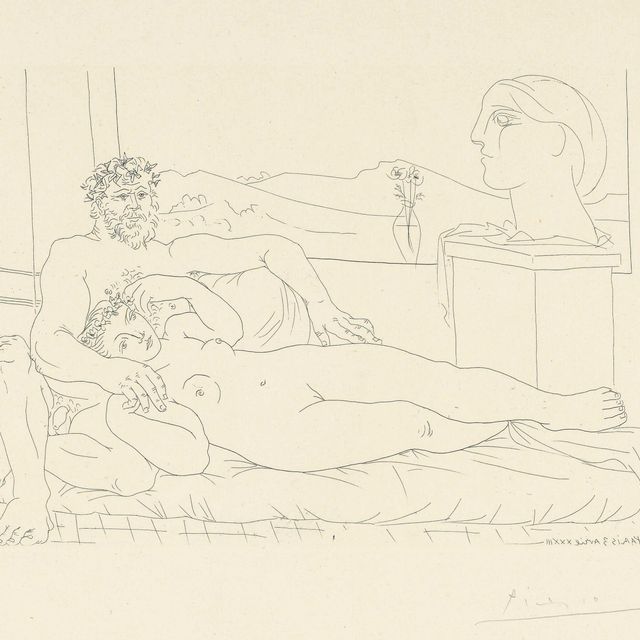 Pablo Picasso — Репозиторий скульптора II, от: La Suite Vollard