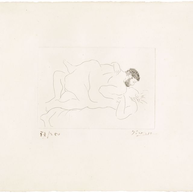 Pablo Picasso — Мужчина и женщина
