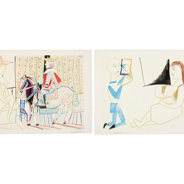 Pablo Picasso — Verve 29-30 : две тарелки