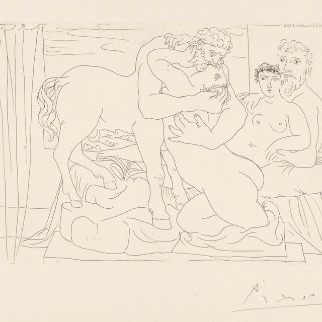 Pablo Picasso — Музей скульптора, созданного столетним и женственным человеком, от: La Suite Vollard