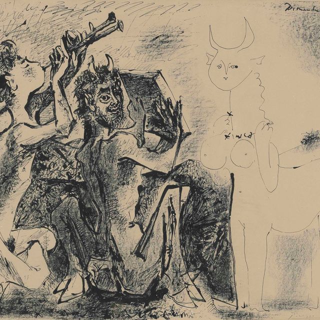 Pablo Picasso — Фавны и центаврианки