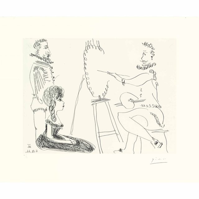 Pablo Picasso — Портретистка
