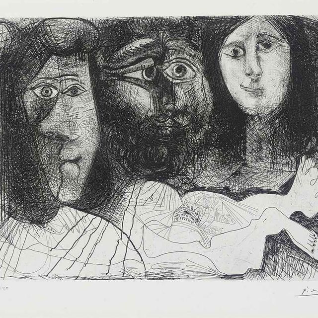 Pablo Picasso — Спасательный круг (Блох, 2016; см. книги Крамера, 155)