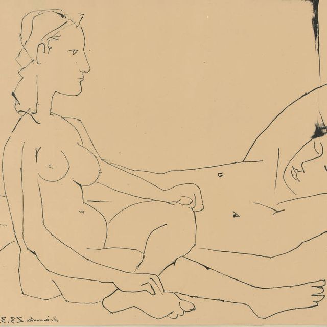 Pablo Picasso — Пара (В. 434; М. 80)