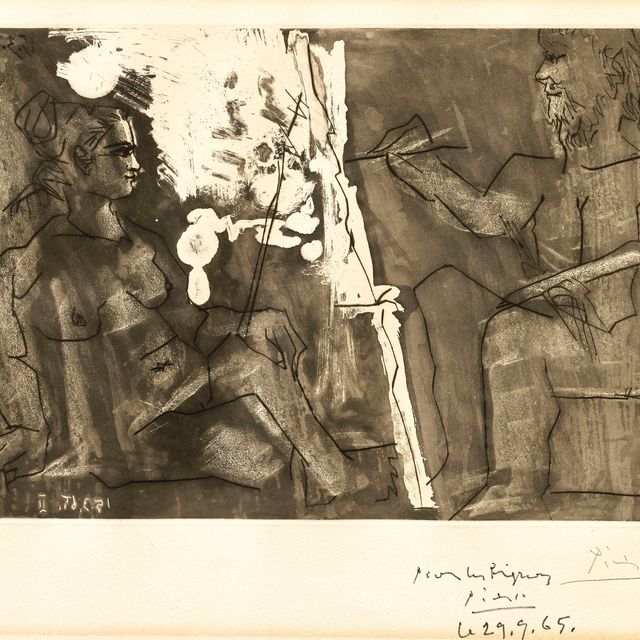 Pablo Picasso — Танцующий мужчина