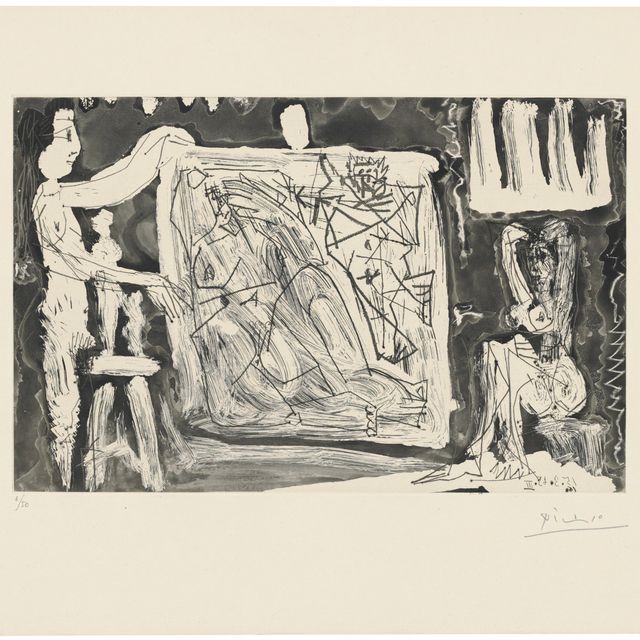 Pablo Picasso — Танцующий мужчина