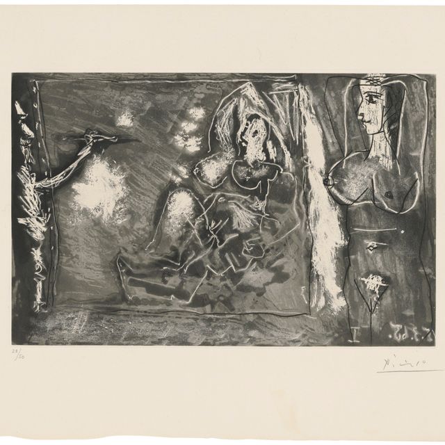 Pablo Picasso — Жизнь в трудах, связанных с большим трудом и дебютом модели
