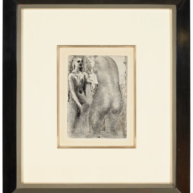 Pablo Picasso — Модель и большая скульптура души из коллекции La Suite Vollard