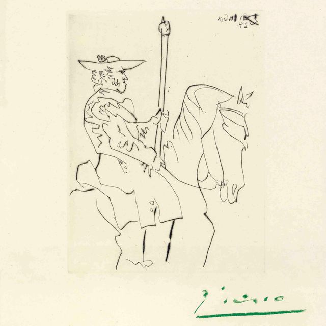 Pablo Picasso — Пикадор из "Кармен из Кармен" (1000 г. до н.э.; 1062 г. до н.э.; см. С. книги 126)