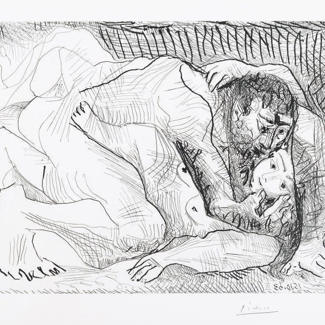 Pablo Picasso — Возвращение (B. 1111; Ba. 1104)