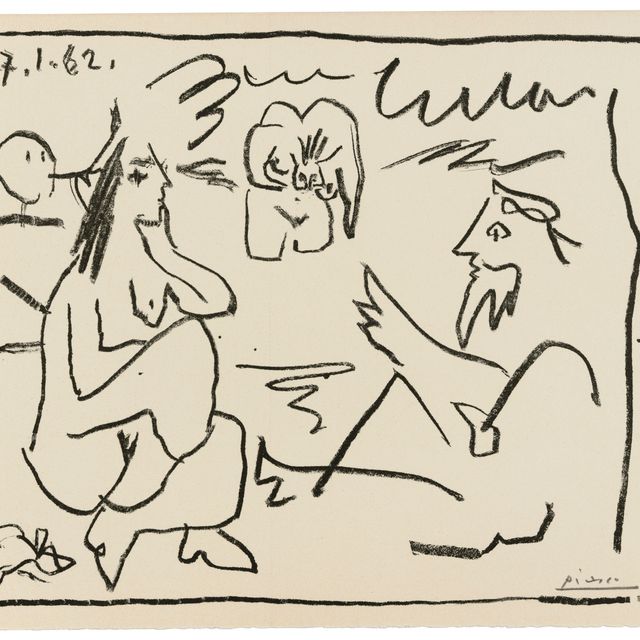 Pablo Picasso — Дуглас Купер: Пабло Пикассо, "Дежурные"