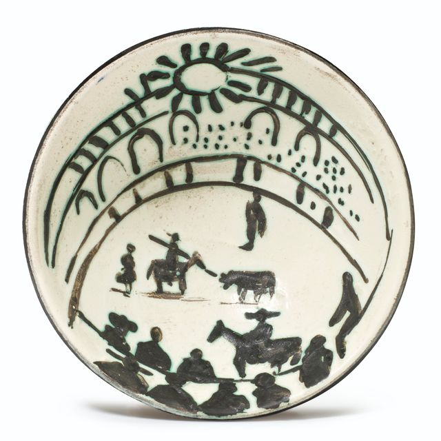 Pablo Picasso — Сцена тауромахии (A.R. 238)