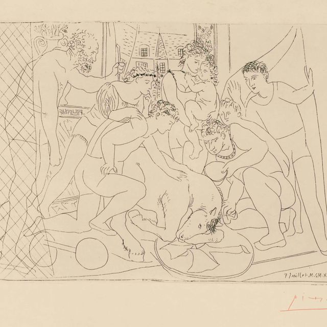 Pablo Picasso — Шевалье Скорбящий