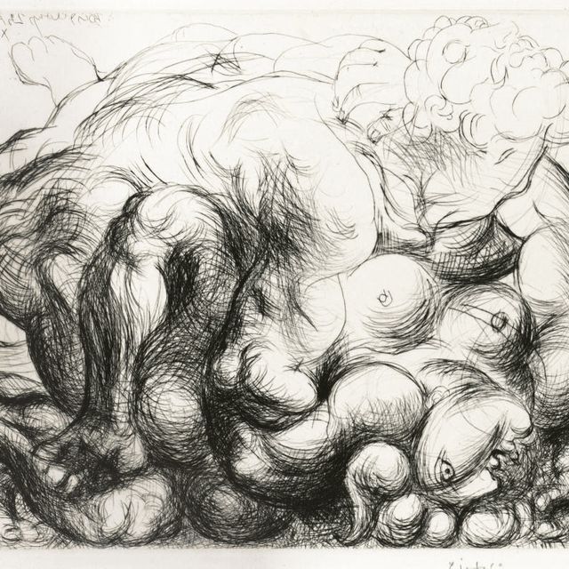 Pablo Picasso — Виола, V, из "Сюиты Воллара" (B. 182; Ba 341)