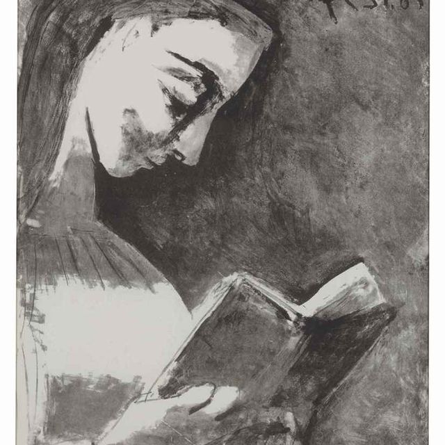 Pablo Picasso — Жаклин Лизан (В. 851; Мурло 309)