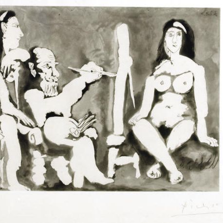 Pablo Picasso — История о мире и сыне модели (Б. 1144; В. 1142)