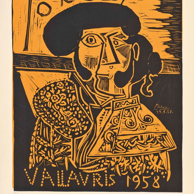 Pablo Picasso — Торос Валлорис 1958 (Блох 1282; Бэр 1049)
