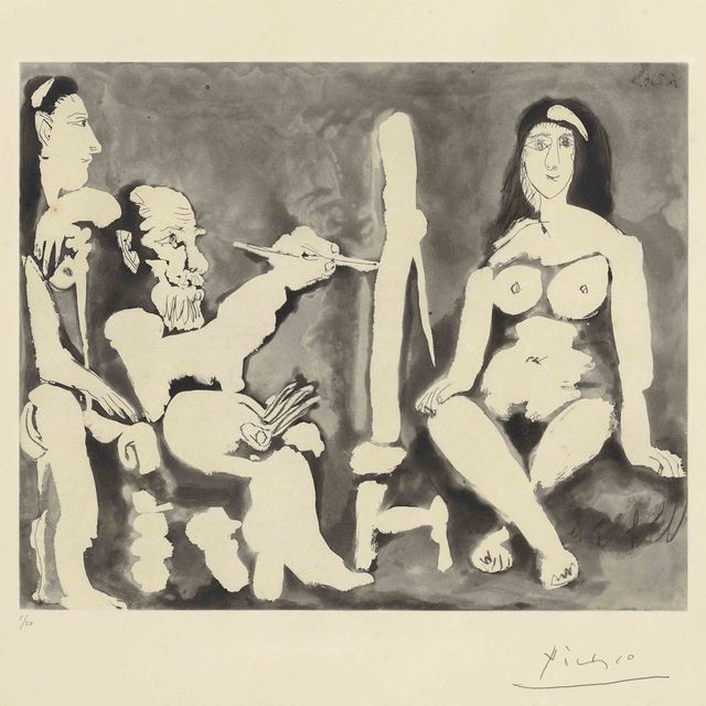 Pablo Picasso — История о мире и сыне модели (Б. 1144; В. 1142)