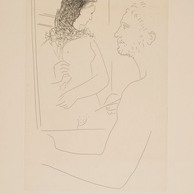 Pablo Picasso — Картина "Новый сын" от шеф-повара в Конну
