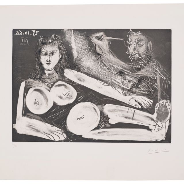 Pablo Picasso — Модель позанта и мира