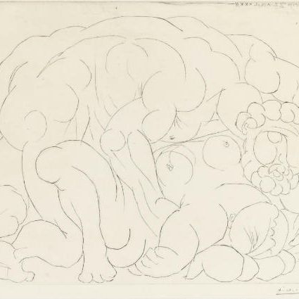 Pablo Picasso — "Виола II", фото 30 из "Сюиты Воллара" (B. 180; Ba. 338)