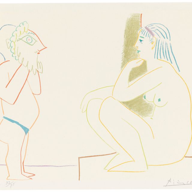 Pablo Picasso — Одна тарелка от: Verve № 29-30