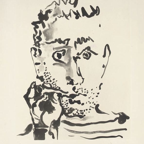Pablo Picasso — Фюмер V (B. 1176; Ba. 1176 Bb1)